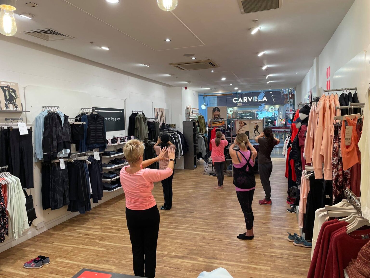 Qi Gong at Sweat Betty Bluewater